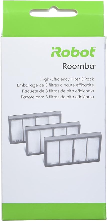 iRobot Authentic Replacement Parts- Roomba s Series High-Efficiency Filter, (3-Pack)