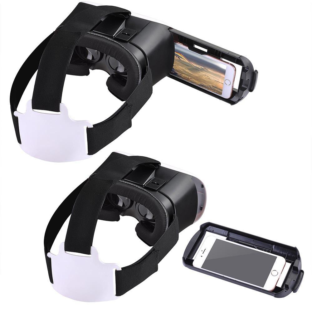 3D Virtual Reality 2nd Gen Glasses Box Bluetooth Remote Control for Android iOS Smartphone iPhone 7/7+/6s/6s+/6/6+/5s
