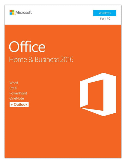 Office Home and Business 2016 | 1 user, PC Key Card