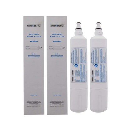 Sub-Zero 4204490 Refrigerator Water Filter Replacement Cartridge 2 Pack