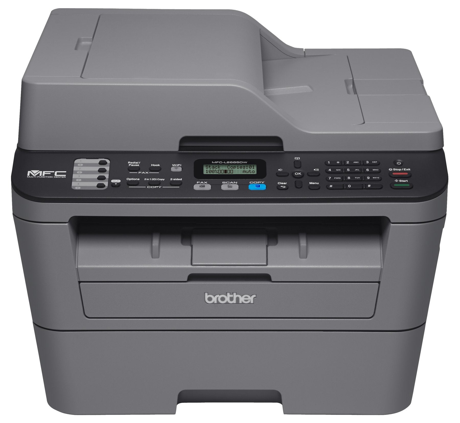 Brother MFC-L2685DW All-in-One Monochrome Laser Printer