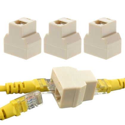 1 To 2 Way LAN Ethernet Splitter